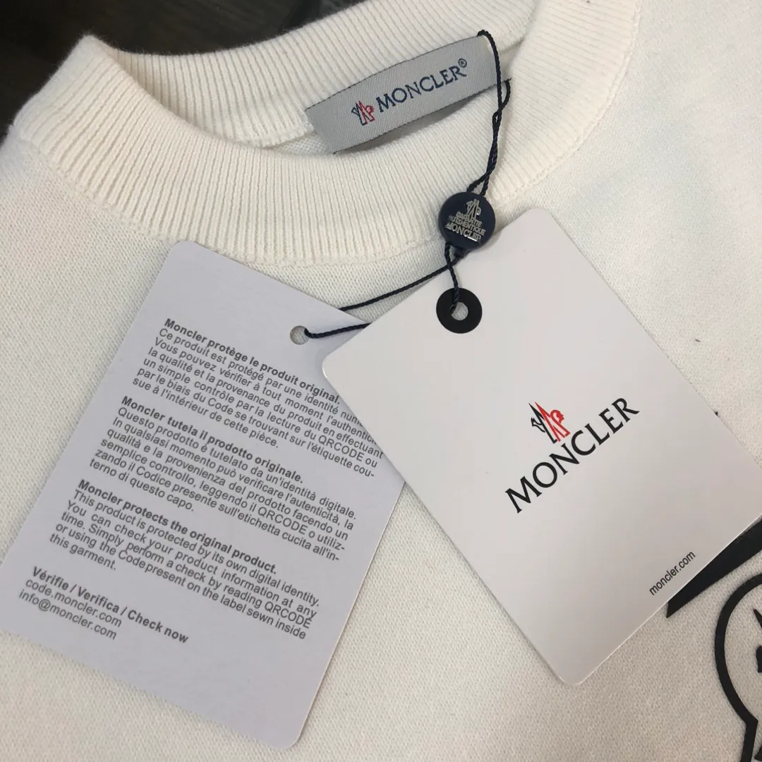 P115，MON*CLER 💥 New Arrival ～ Classic 。 ， ， ， ， ， 。 ， logo ， Versatile Hot Sale⚠️⚠️✨✨ ！ ！ ：Black White Gray Size：M L XL XXL 3XL